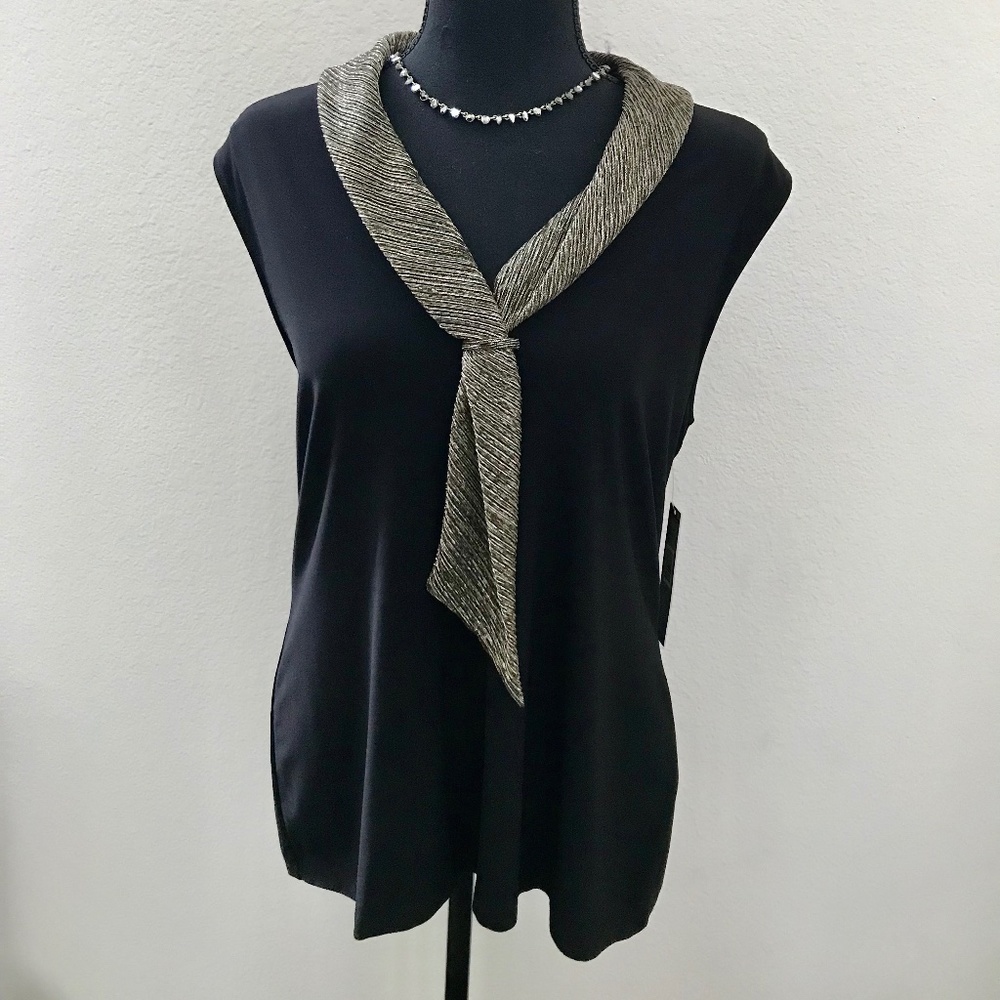 Tahari sleeveless top
